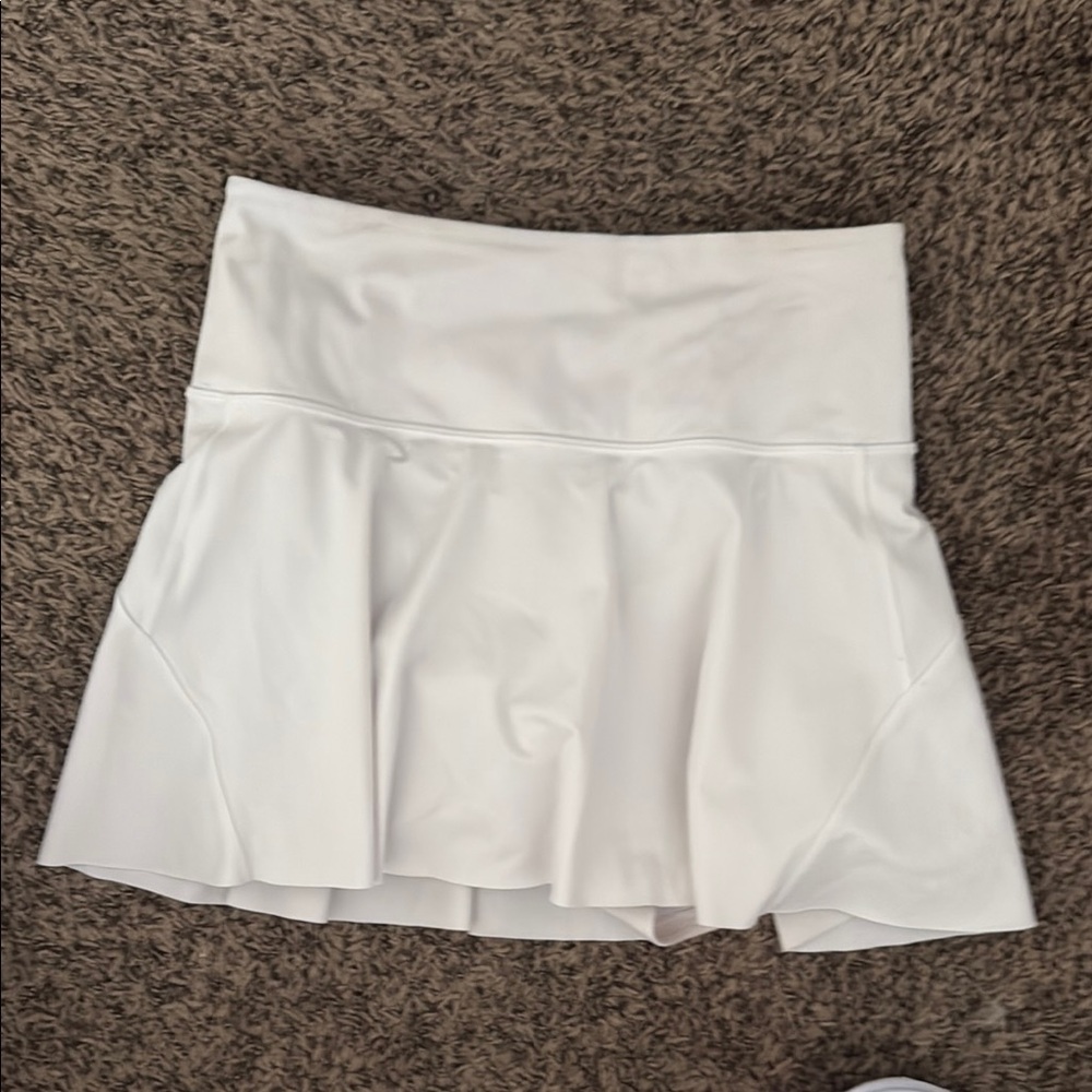 White Tennis athleta skirt